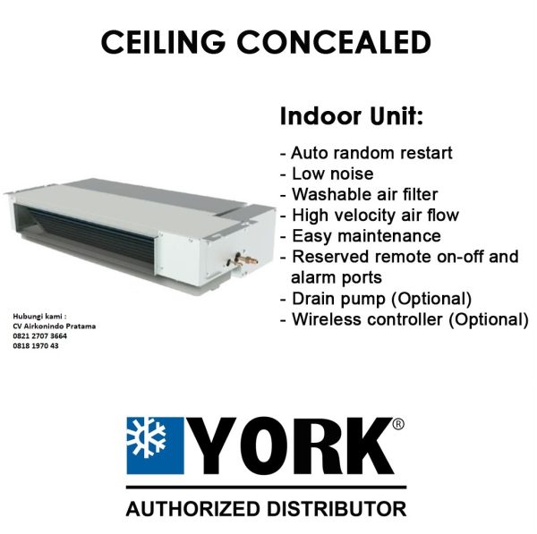 ac ceiling concealed